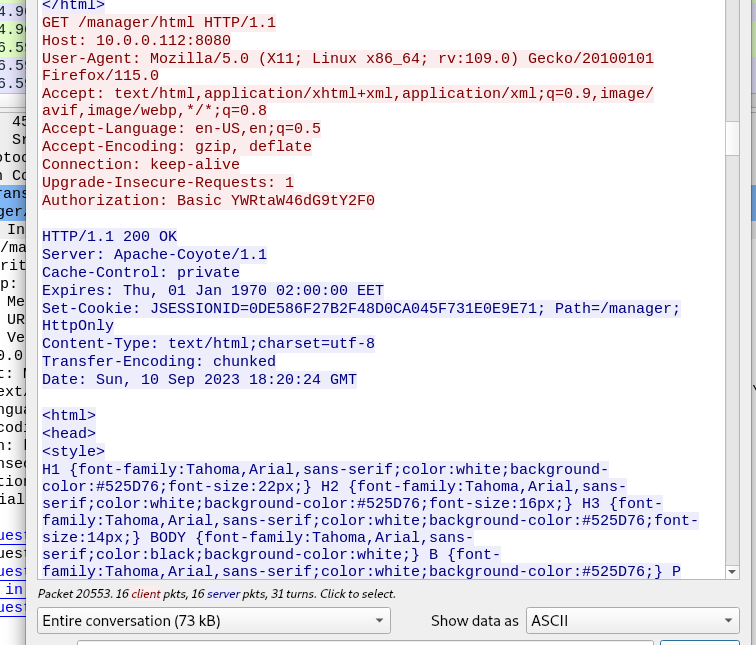 Image of wireshark results filtering for syn packets