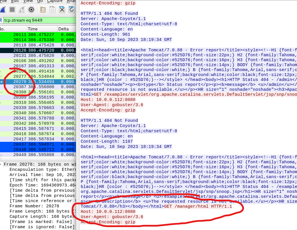 Image of wireshark results filtering for syn packets